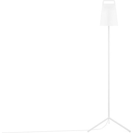 Photo of Stage Floor Lamp White, Powder-coated Steel