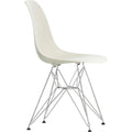 Eames Plastic Chair Dsr - 11 Pebble - Chrome Base - Matstolar - Charles & Ray Eames - Vit - Metall/plast