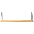 Thumbnail photo of B145 Shelf W/brackets Shelf 20x90 Cm Oak
