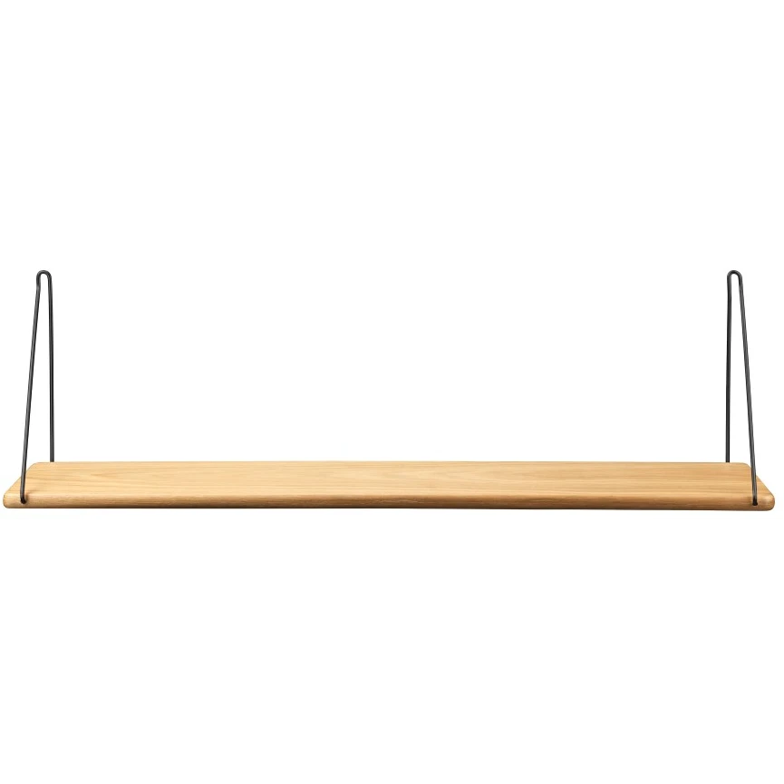 B145 Shelf W/brackets Shelf 20x90 Cm Oak