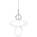 Thumbnail photo of Rizzatto 43 Pendant Satin Silver/opal