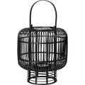 Thumbnail photo of Goran Lantern Bamboo / Glass Black