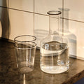 Thumbnail photo of Rim Carafe 1.2 L Clear Black