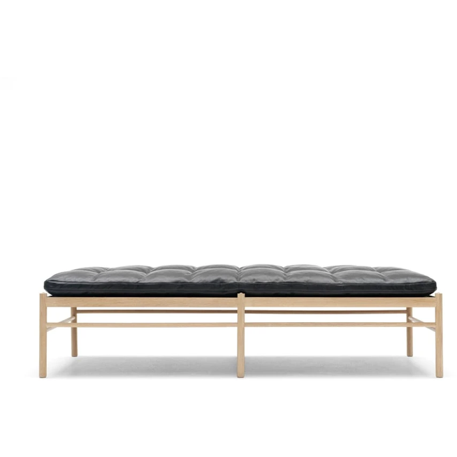 Photo of OW150 Daybed Loke 7150 Leather Black-Soaped Oak
