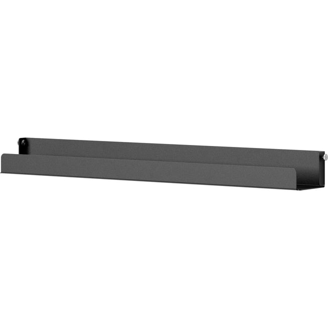 Photo of New Works Pocket Shelf - Hylde - Black - H7.5 X W80 X D10 Cm