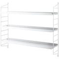 String Pocket Metal White/White - Shelves & Shelving - Orange - Metal