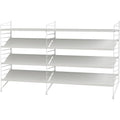 Thumbnail photo of String Floorboard 85, White, 2-pack - Shelving - Nils Strinning - White - Metal