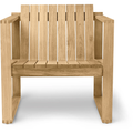 Thumbnail photo of Carl Hansen - Bk11 Untreated Teak - Outdoor armchairs - Bodil Kjær - Wood