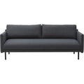 Thumbnail photo of Rar Sofa 3 Seater - Re-born Dark Grey - W204 X D87 X H81 Cm