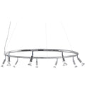 Thumbnail photo of Star - Round, nickel-plated brass - Chandeliers - Jonas Bohlin - Silver