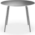 Thumbnail photo of M21 Brick Garden Table Ø: 90 cm - Stainless Steel/Stone