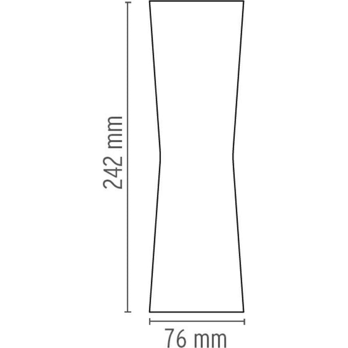 Photo of Clessidra 20°+20° Wall Lamp White
