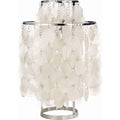 Thumbnail photo of Fun 2tm Table Lamp  - Bordslampor - Verner Panton - Silver,beige