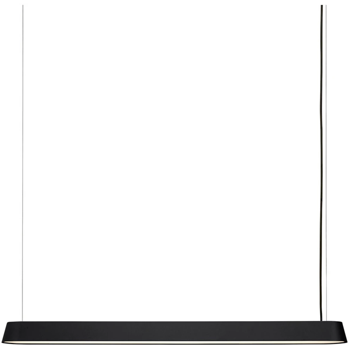 Photo of Linear Pendant Lamp / 87,2 cm Black - Pendant Lamps - Thomas Bentzen - Black