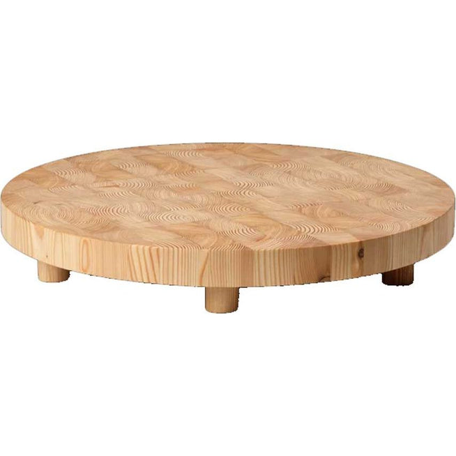 Photo of Chess Cutting Board - Skærebræt - Large - Round - Ø45 X H6,5 Cm