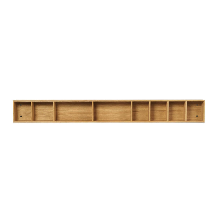 Photo of Bon Shelf - Hylde - Oiled Oak - Long - W: 16 X H: 138 X D: 9 Cm
