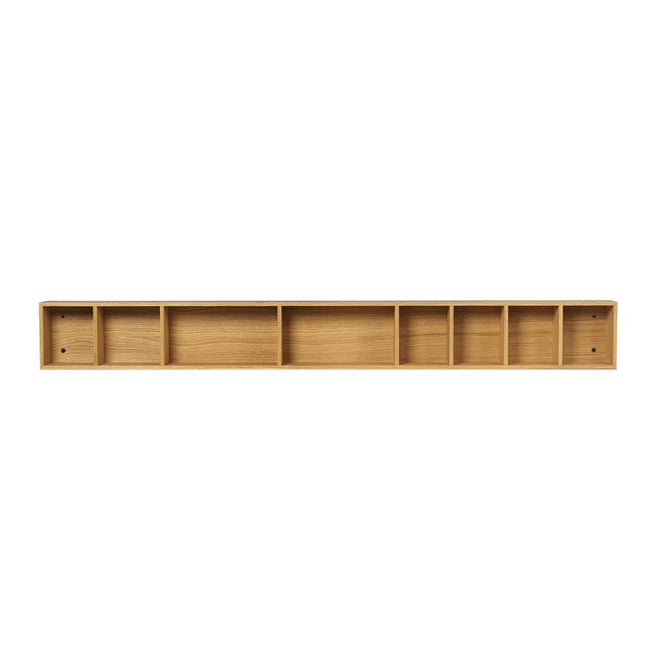 Photo of Bon Shelf - Hylde - Oiled Oak - Long - W: 16 X H: 138 X D: 9 Cm