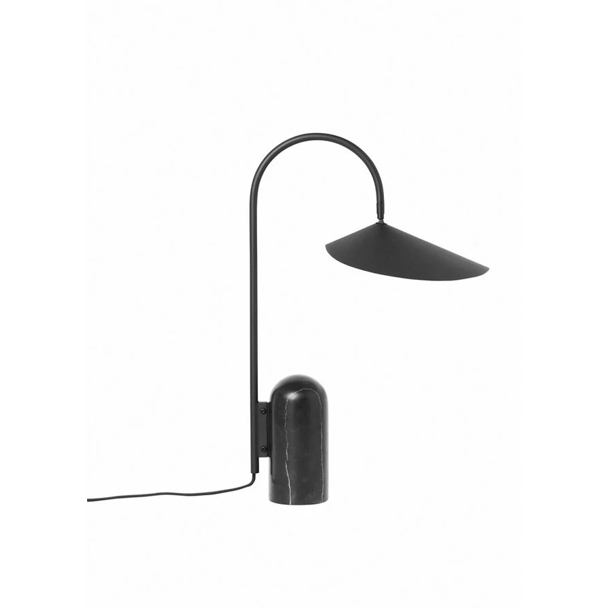 Arum Table Lamp - Bordlampe - Black - W25,6 X H46,1 X D41,7 Cm