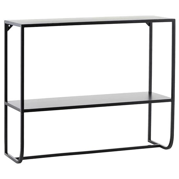 Bevis Wall Shelf Black Metal