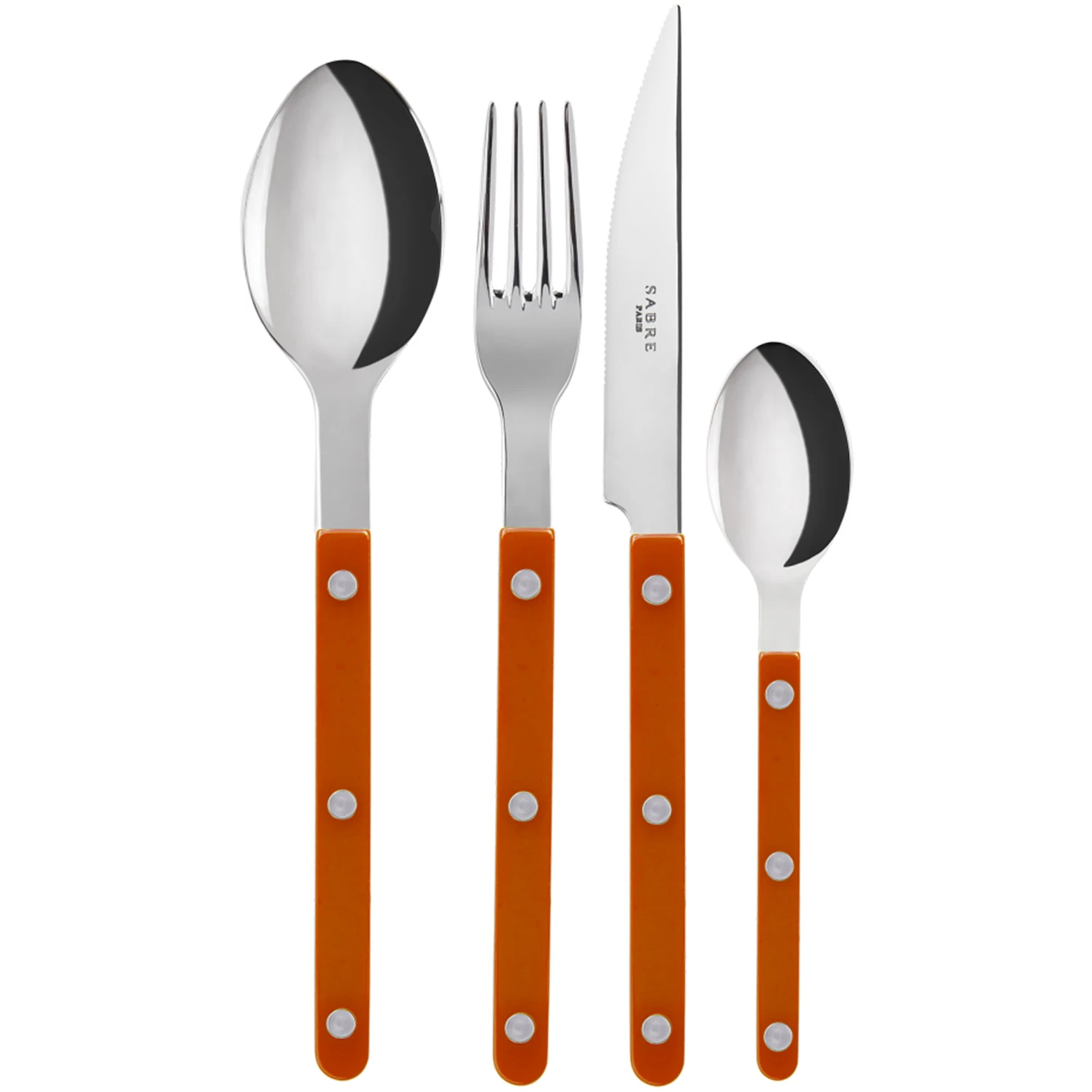 Bistrot Shiny Solid - 4 Pieces Cutlery Set