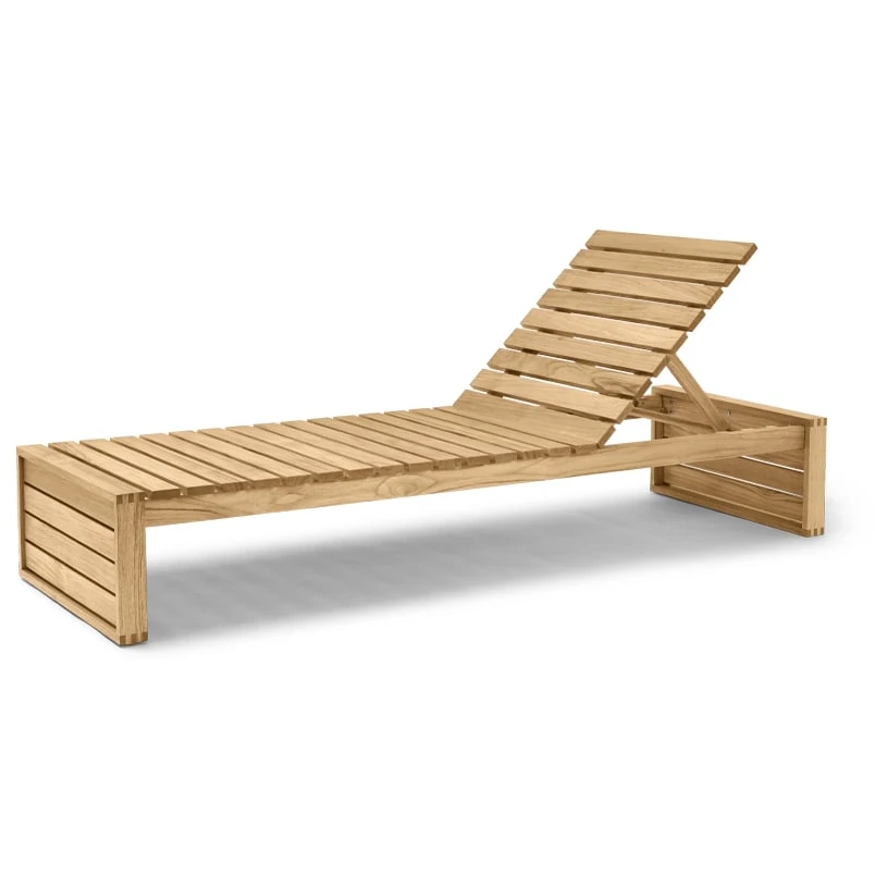 Bk14 Sun lounger Teak