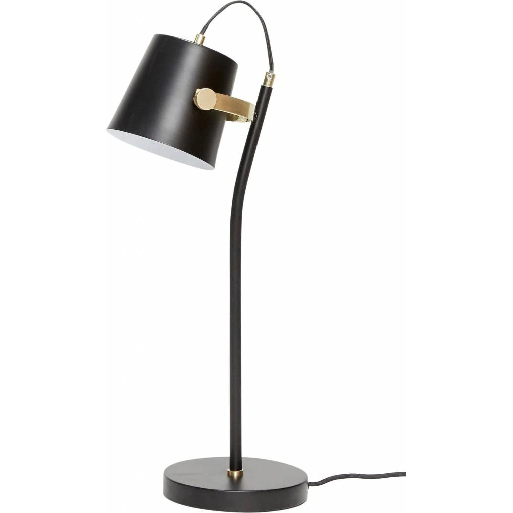 Bordlampe Black Metal 18x26xh58cm