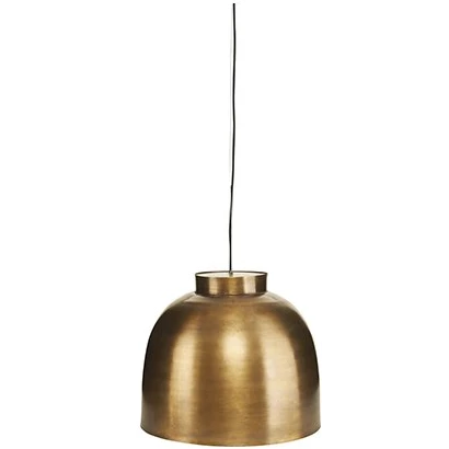 Bowl Brass Hanging Lamp