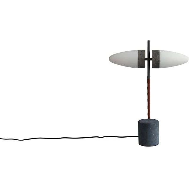 Bull Table Lamp Oxidized