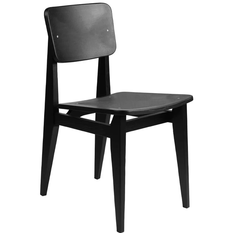 C-chair Chair Black Stained