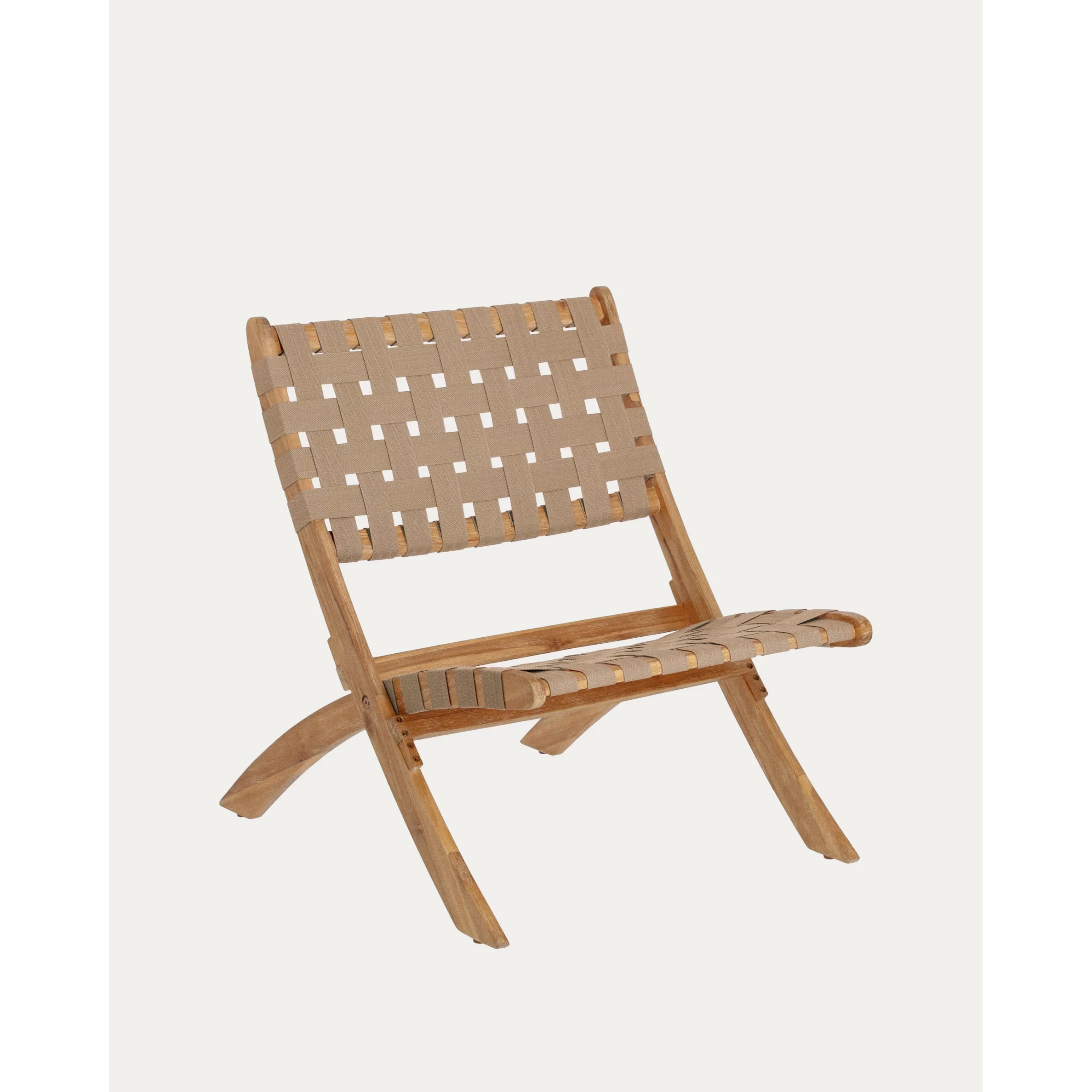 Chabeli Acacia Wood Folding Chair