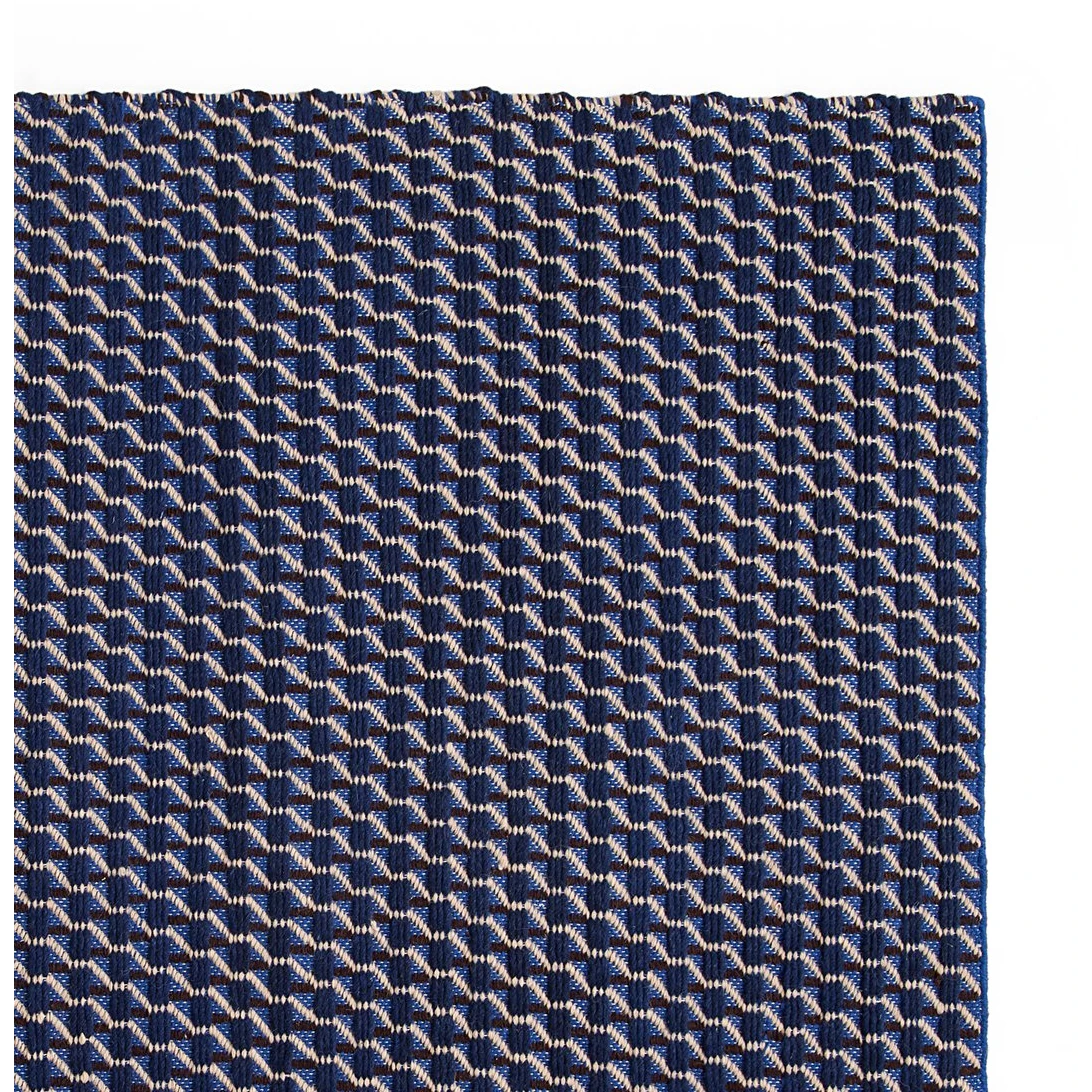 Channel Rug Blue-white