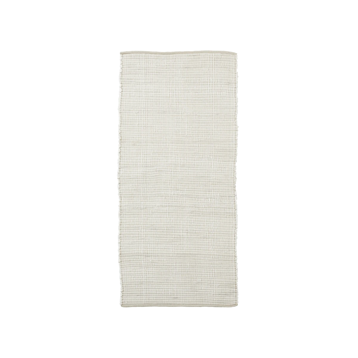 Chindi Rug - White 70x160cm