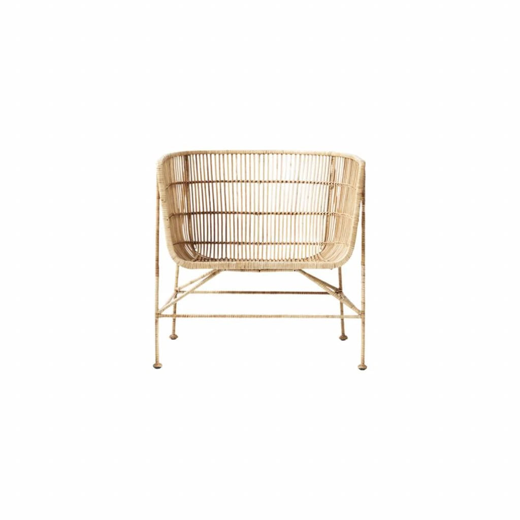 Coon Natural Rattan Lounge Chair