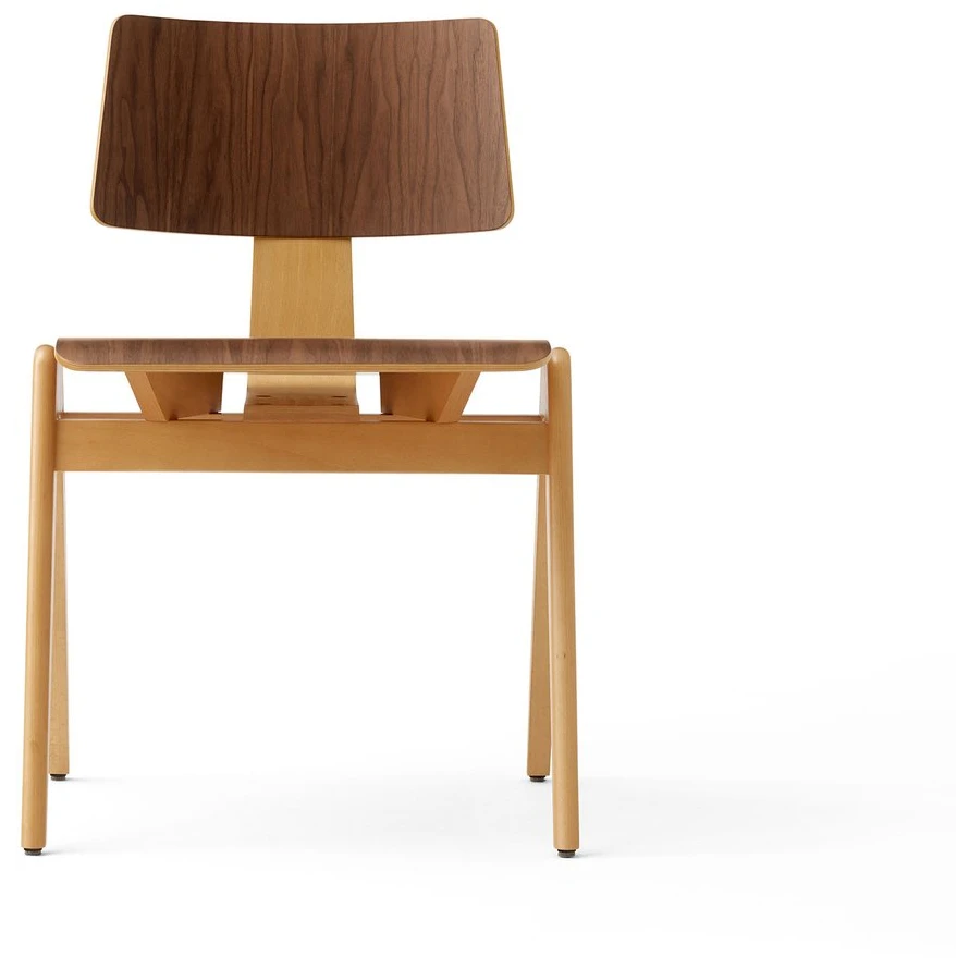 Daystak Rd1 Side Chair Beech-walnut