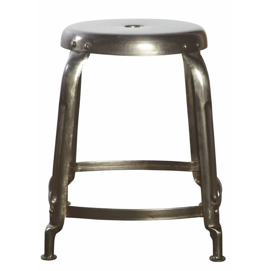 Define Stool Grey Metal