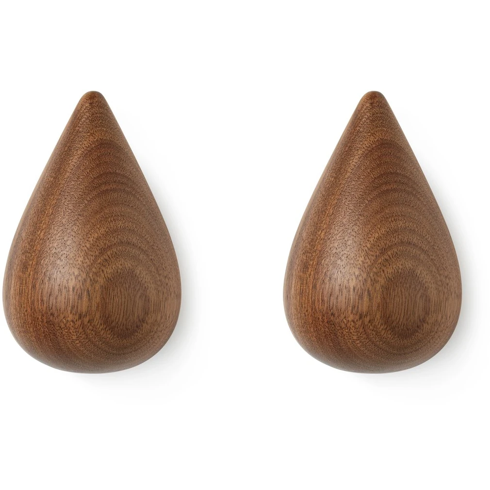 Dropit Knob 2-pack Walnut