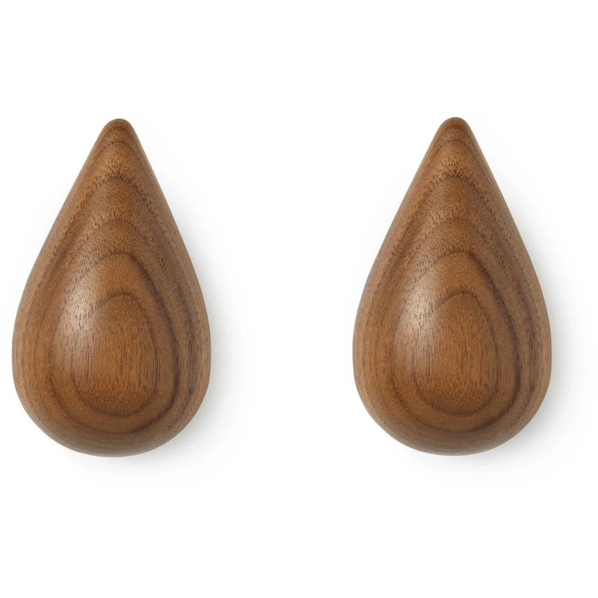 Dropit Knob 2-pack Walnut