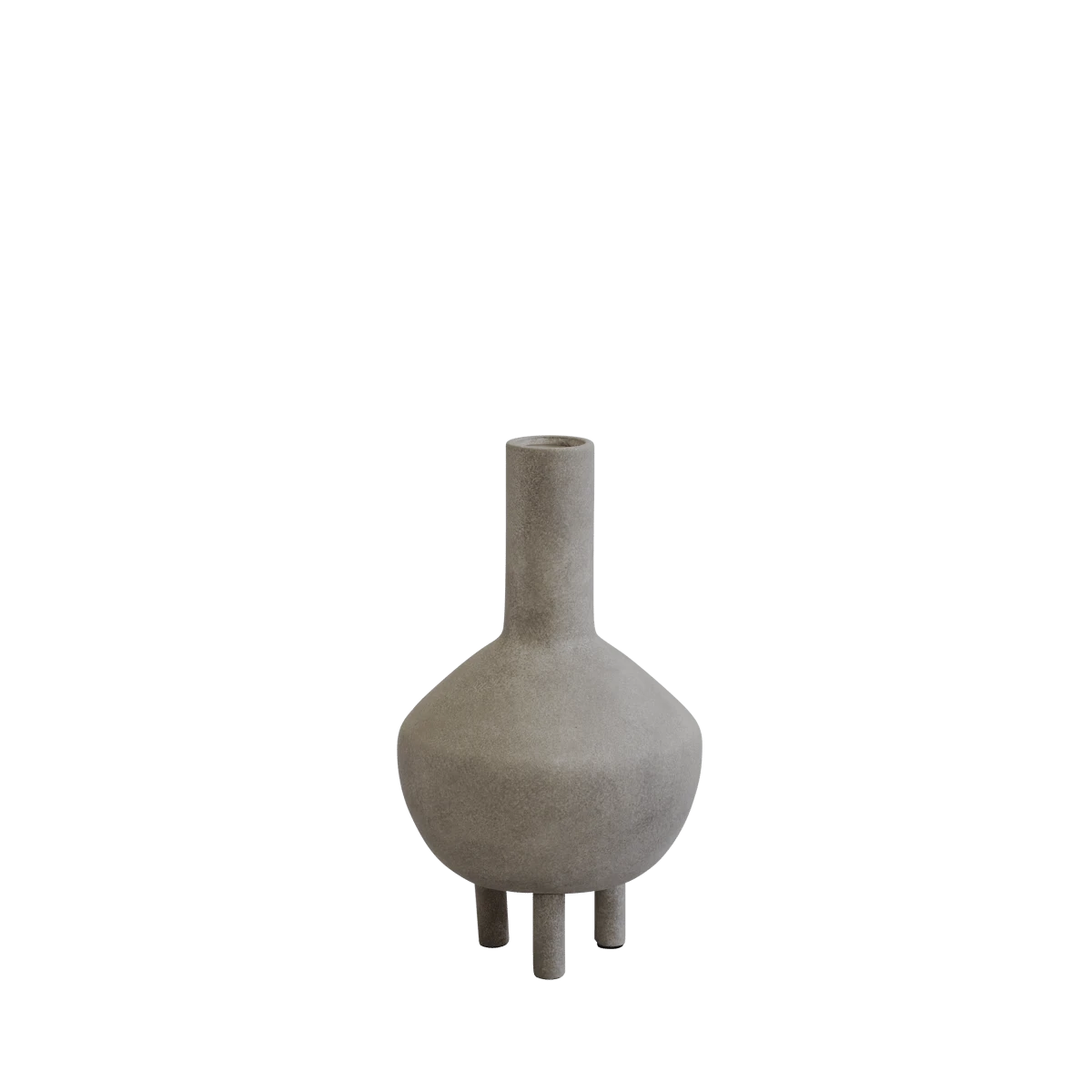 Duck Vase Fat Taupe