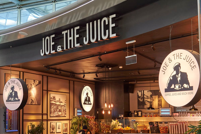 Joe & The Juice Stansted Airport Terminal 1