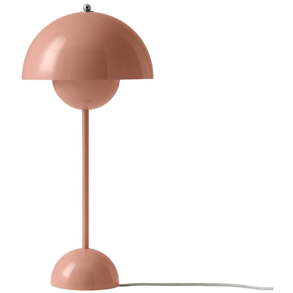 Flowerpot Vp3 Table Lamp Beige-red