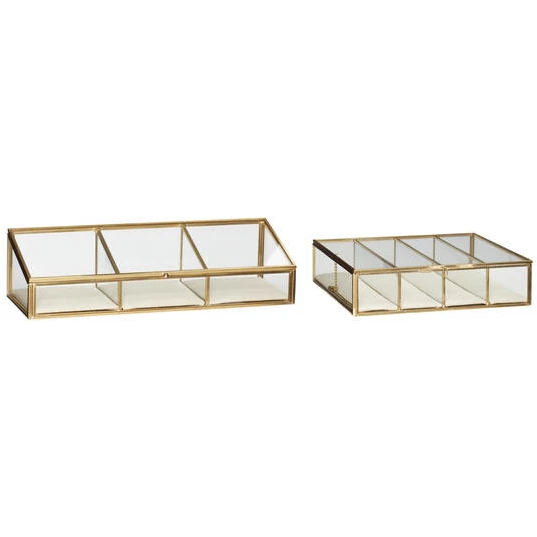 Glass Display Boxes Glass Brass