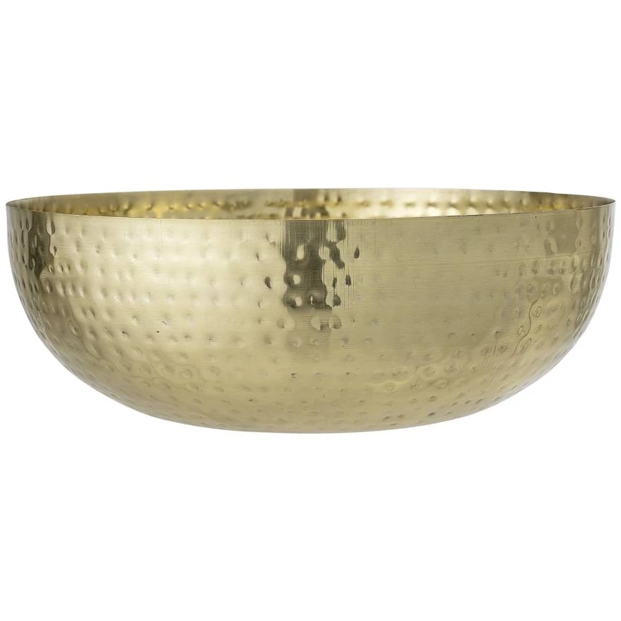 Gold aluminium bowl