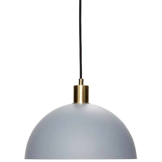 Hanging lamp grey