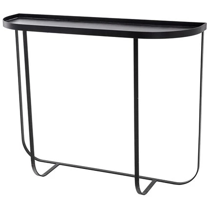 Harper Black Iron Side Table