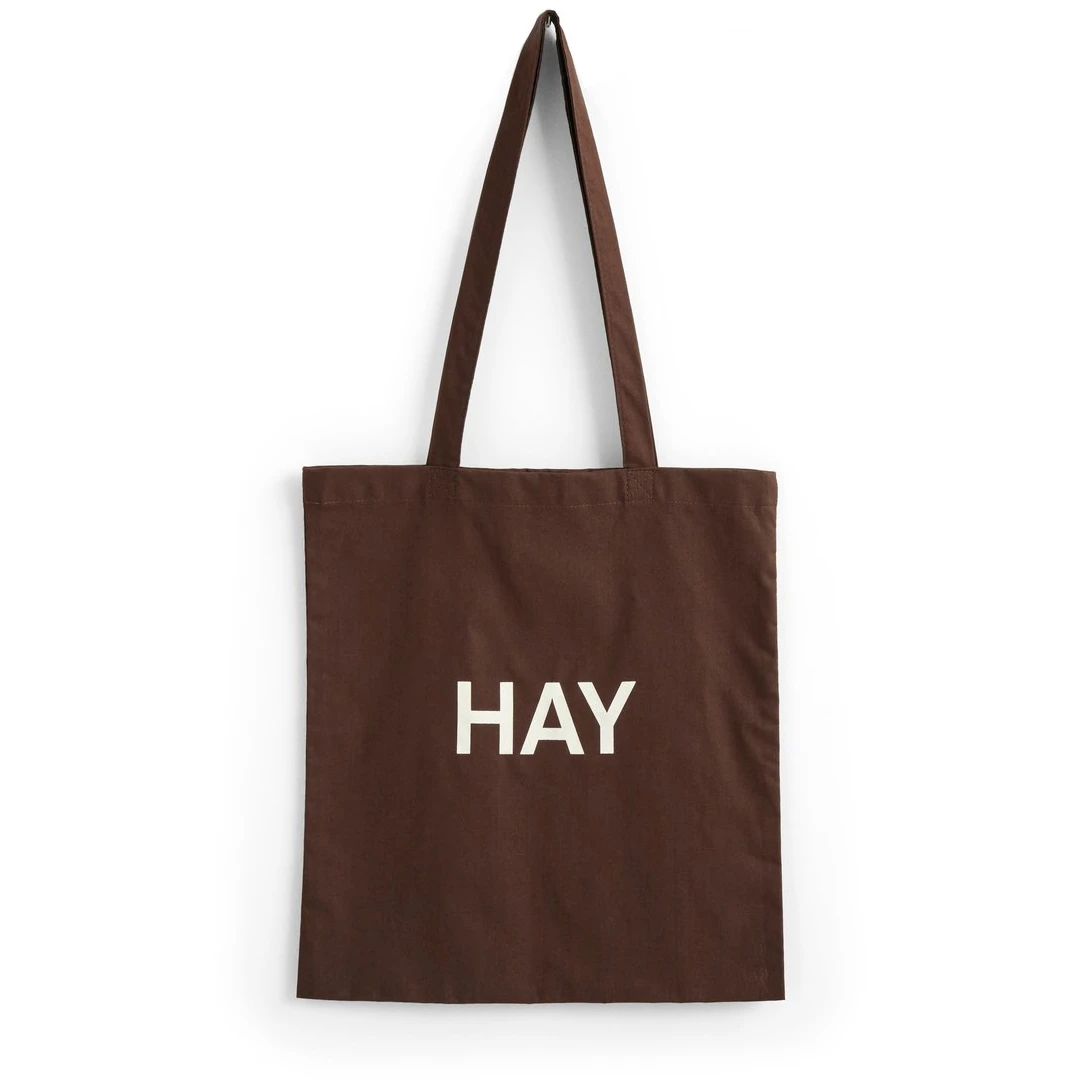 Hay Fabric Bag Dark Brown