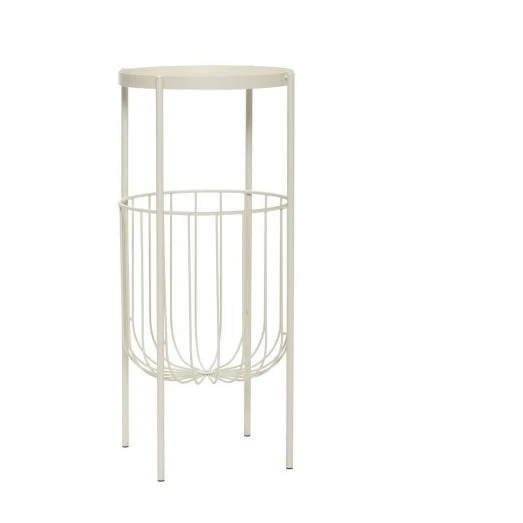 Iron Side Table - Grey