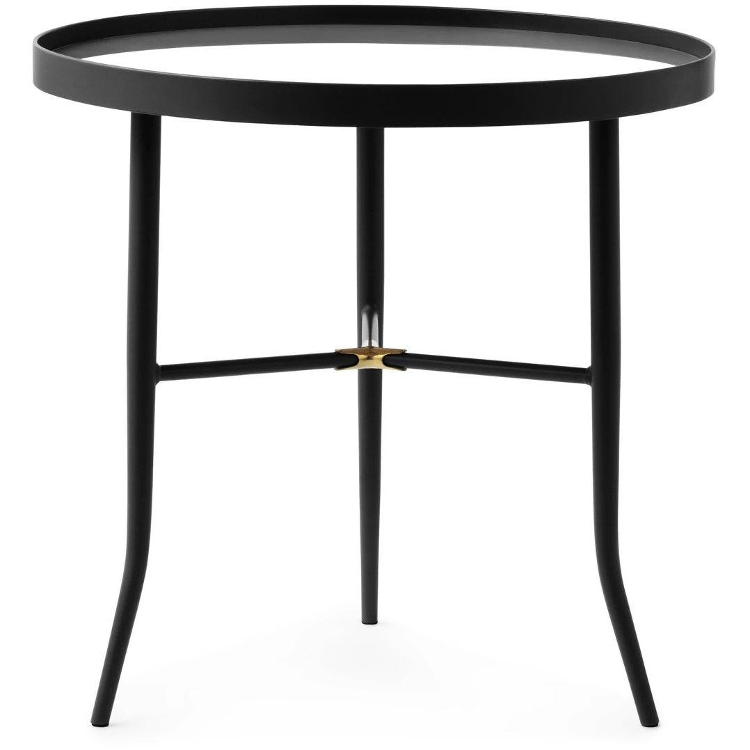 Lug Table Ø50 Cm Black