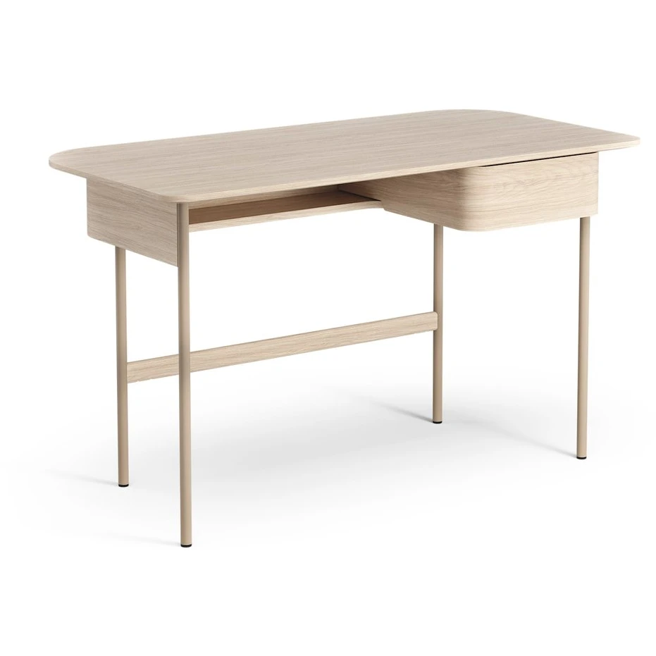 Luna Desk With Drawer Oak