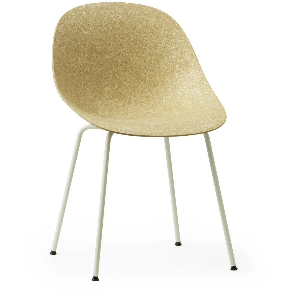 Mat Chair Hemp-cream Steel