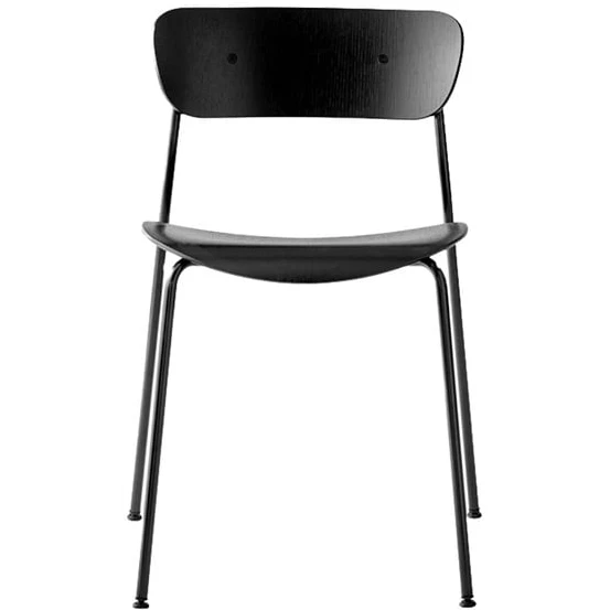 Pavilion Chair Av1 Black-painted Oak